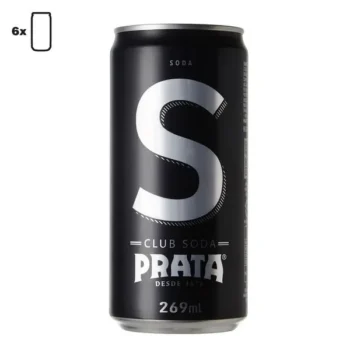 Club Soda Prata Lata 269ml